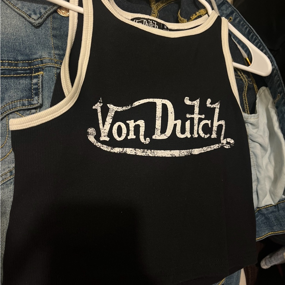 Y2K Von Dutch Tank Top